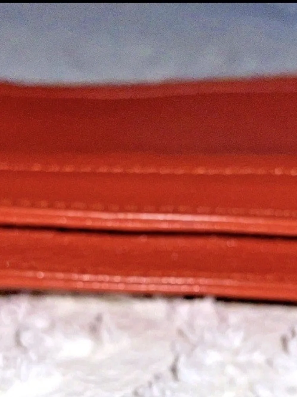 Tory Burch Burnt Orange Pebbled Leather Shoulder Bag